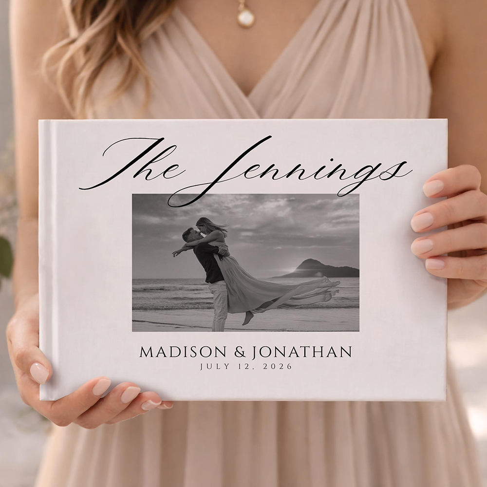 Personalized Wedding Guest Boo - đánh giá và giá Custom Photo Book