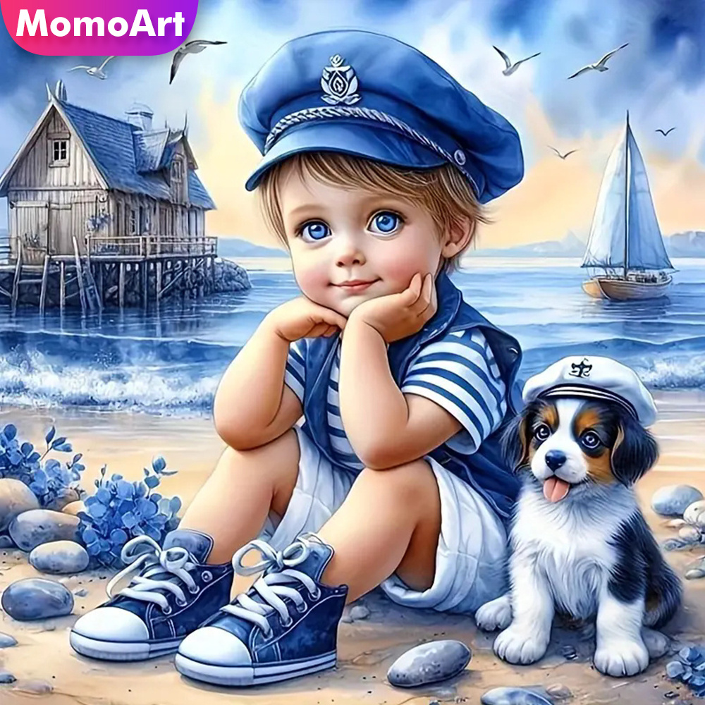 Momoart Full Diamond Painting  - đánh giá và giá Photo Mosaic Print