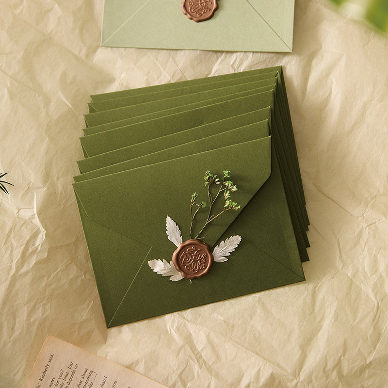 30pcs/lot 16x12cm Green Envelo - đánh giá và giá Wax Seal Letter Kit