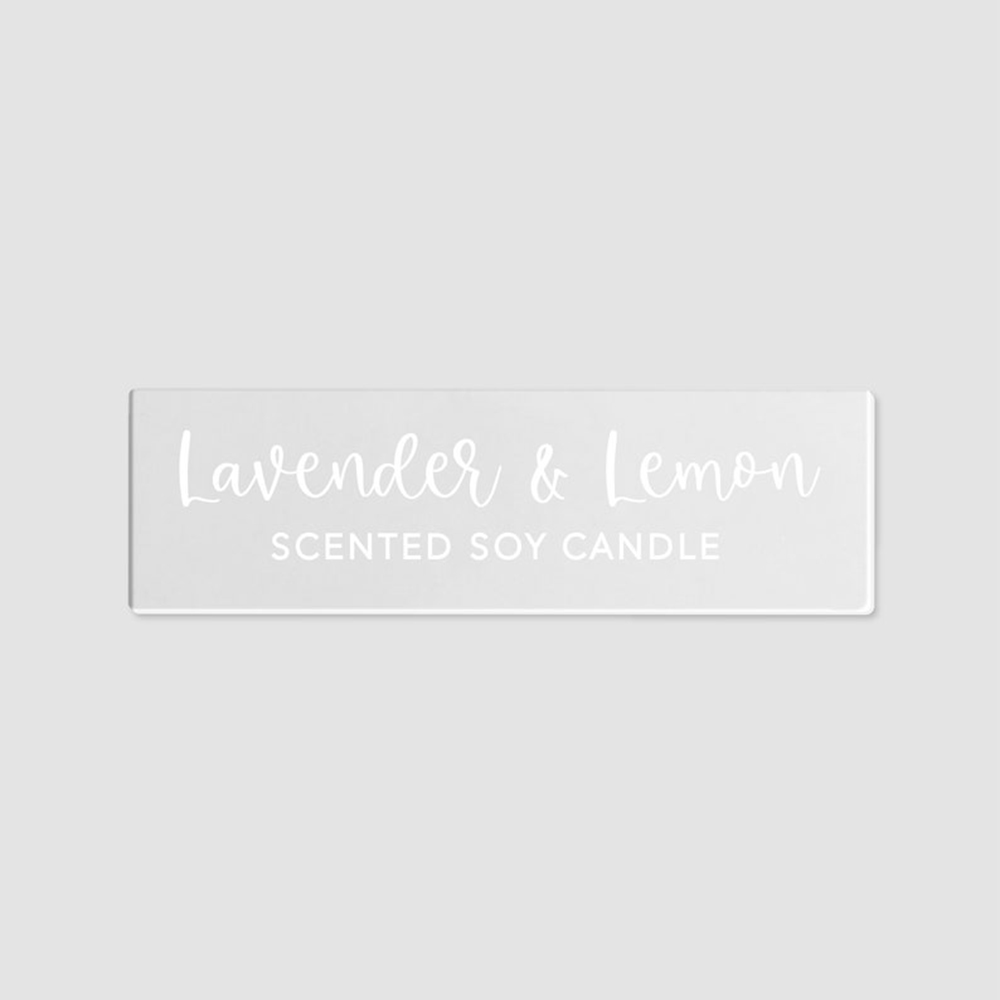 Bộ 50 45X15Mm Cá Tính Tùy Chỉn - đánh giá và giá Personalised Candle Label