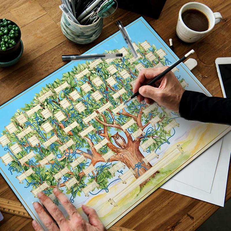 Fillable Family Tree Chart 6 G - đánh giá và giá Family Tree Print