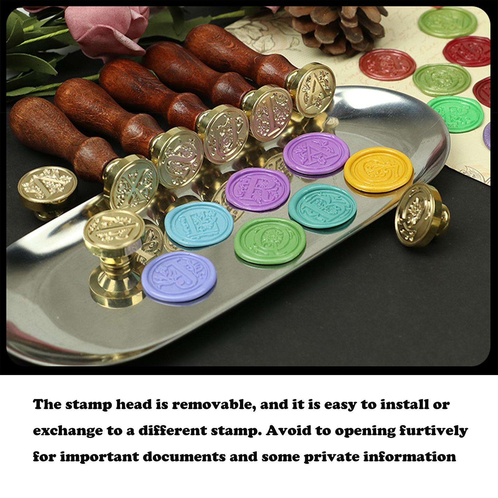 Wooden Handle Letter Seal Wax  - đánh giá và giá Wax Seal Letter Kit