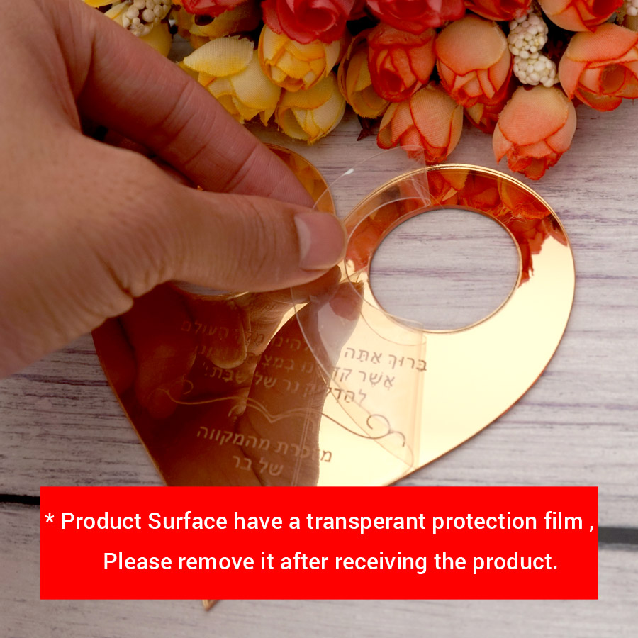 Acrylic Mirror Custom Text Pra - đánh giá và giá Personalised Candle Label